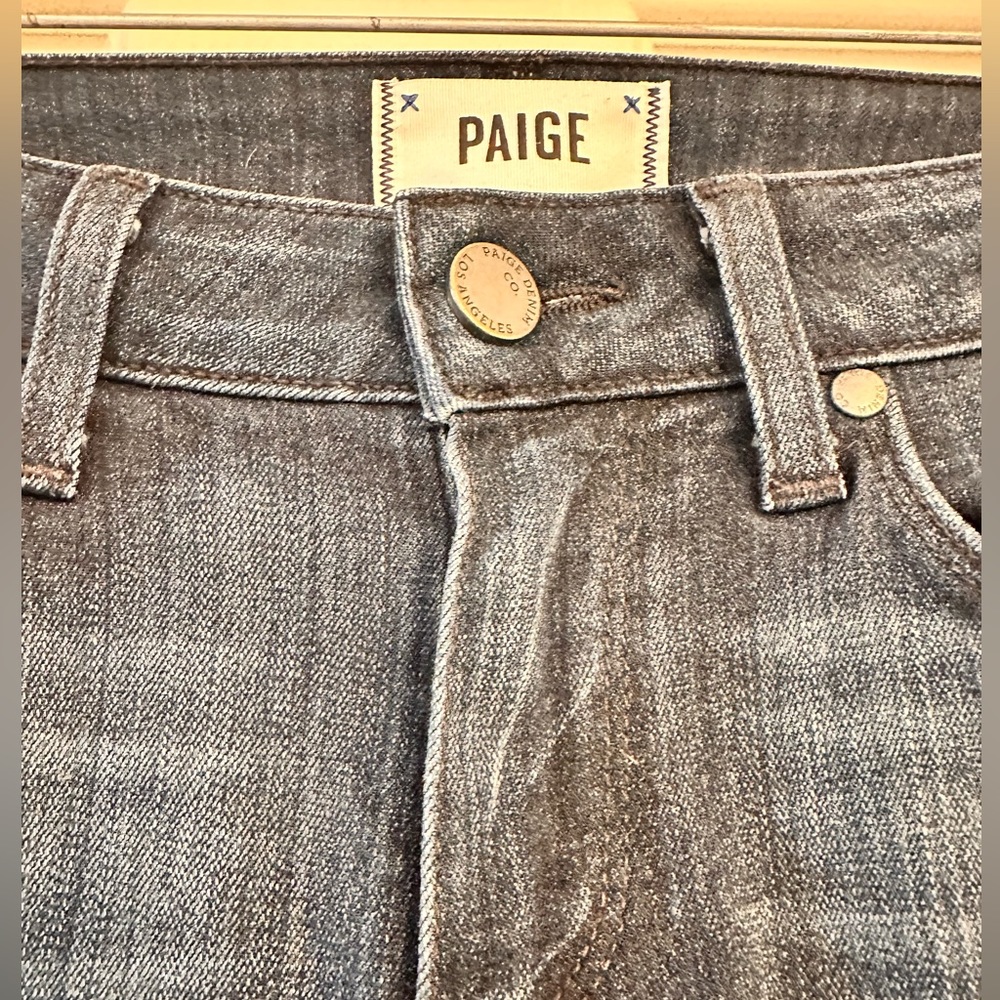 Paige, high waist, skinny jeans. Size 27